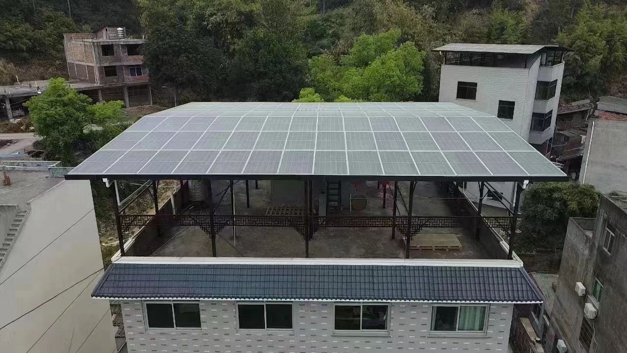 福安15kw+10kwh自建别墅家庭光伏储能系统